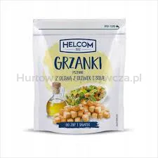 Helcom Grzanki pszenne z oliwą z oliwek i solą 100 g