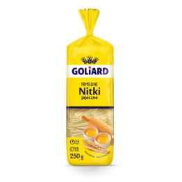 Goliard Makaron Wałkowany Jajeczny Nitki 250 G