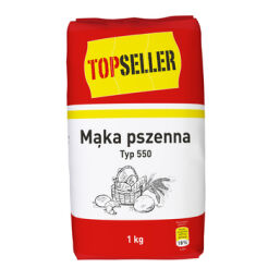 Topseller Mąka Pszenna Typ 550 1Kg