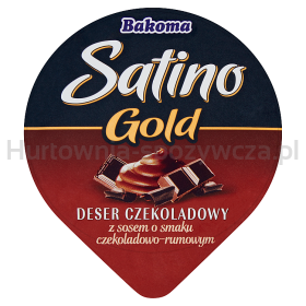 Bakoma Satino Gold Deser Czekoladowy Z Sosem Czekoladowo-Rumowym 135G