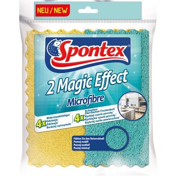 Ściereczki z mikrofibry Spontex Magic Effect 2 szt.