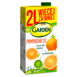 Garden Napój Pomarańcza 2L