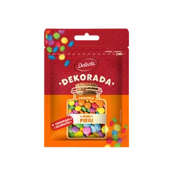 Delecta Decorada Kolorowe Mini Piegi 30g