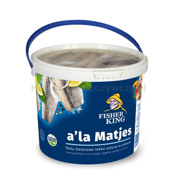 Fisherking Filety Śledziowe Ala Maties W Zalewie 3/2Kg 