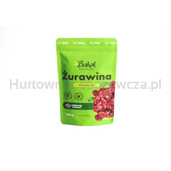 Bakal Żurawina suszona z sokiem jabłkowym Naturalnie 100g