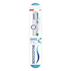 Sensodyne Complete Protection Soft Delikatna Szczoteczka Z Cienkim Włosiem Do Nadwrażliwych Zębów I Elastyczną Główką