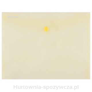 Teczka Kopertowa Donau Zatrzask, Pp, C5, 180Mikr., Żółta