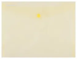 Donau Teczka kopertowa zatrzask, PP, C5, 180mikr., żółta 