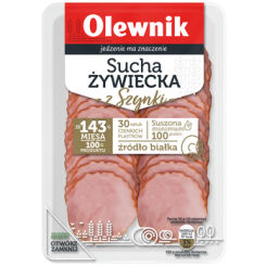 Sucha Żywiecka Z Szynki 80G Plastry Olewnik