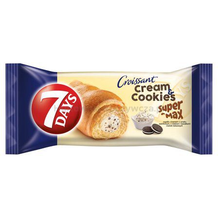 7Days Super Max Krem Vaniliowy Z Kawałkami Ciastka Kakaowego 110G