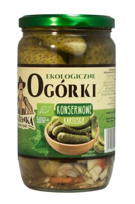 Ogórki Konserwowe Kartuskie Bio 670 G - Od Zenka Tradycyjnie [BIO]