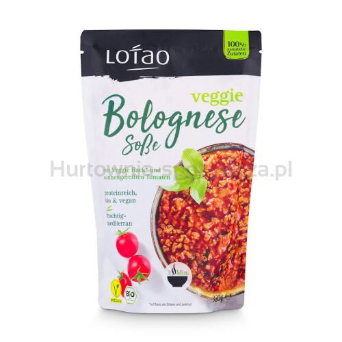 Sos Wegański Bolognese Bio 320 G -  Lotao [BIO]