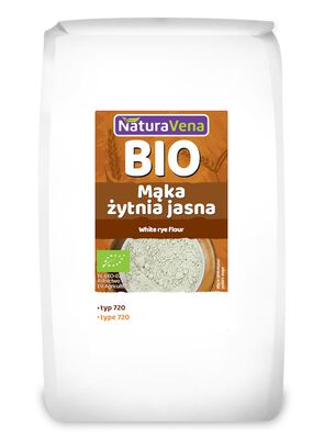 Naturavena Bio Mąka Żytnia Jasna Typ 720 Bio 1 Kg [BIO]