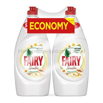 Fairy Płyn Do Mycia Naczyń Rumianek Z Witaminą 2X900Ml