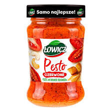 Łowicz Pesto Czerwone 100% Naturalnych Składników 180 G