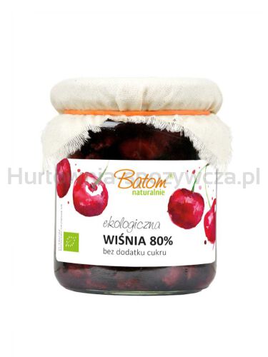 Wiśnia 80 % Bio 260 G - Batom [BIO]