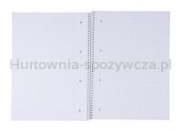 Kołonotatnik OFFICE PRODUCTS, A4, w kratkę, 80 kart., 70gsm - 4