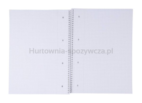 Kołonotatnik OFFICE PRODUCTS, A4, w kratkę, 80 kart., 70gsm - 4