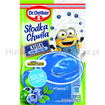 Dr.Oetker Słodka Chwila Minionki Kisiel Smak Jagoda 29G