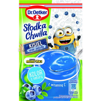 Dr.Oetker Słodka Chwila Minionki Kisiel Jagoda 29G