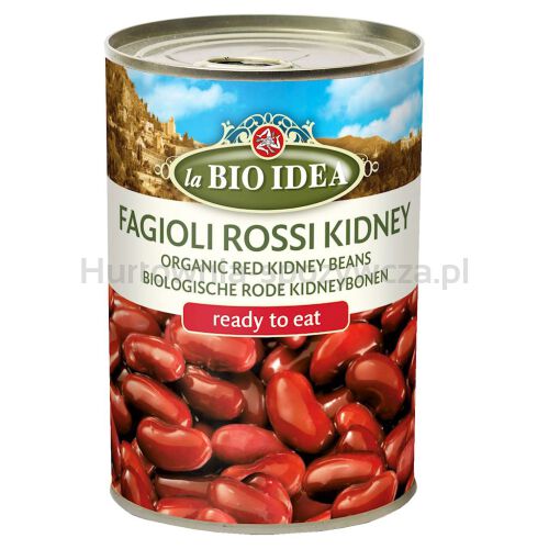 Fasolka Czerwona Kidney W Zalewie Bio 400 G (240 G) - La Bio Idea [BIO]