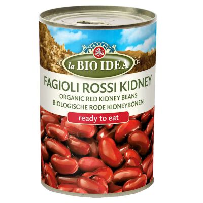 Fasolka Czerwona Kidney W Zalewie Bio 400 G (240 G) - La Bio Idea [BIO]