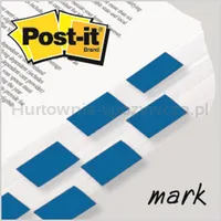 Zakładki indeksujące POST-IT® (680-B2EU), PP, 25,4x43,2mm, 2x50 kart., niebieskie - 3