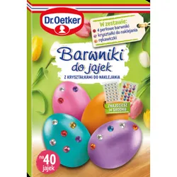 Dr. Oetker Barwniki Do Jajek 20 G