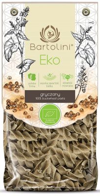 Makaron (Gryczany) Duże Świderki Bio 250 G - Bartolini [BIO]