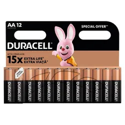 Baterie Alkaliczne Duracell Typ Aa 12Szt.