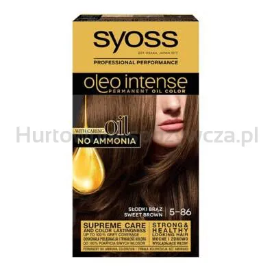 Syoss Oleo Krem Koloryzujący Słodki Brąz 5-86