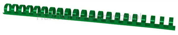 Office Products Grzbiety Do Bindowania A4, 19Mm (165 Kartek), 100 Szt., Zielone 