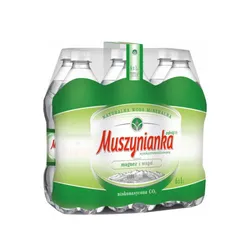 Muszynianka Naturalna Woda Mineralna Częściowo Odgazowana, Niskonasycona 1L SK