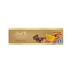 Lindt SWISS PREMIUM CHOCOLATE dark GOLD almond orange 300g