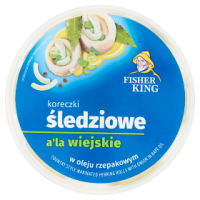 Fisherking Koreczki Śledziowe Ala Wiejskie 200G 