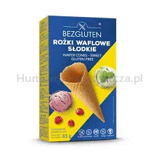 Rożki waflowe słodkie Bezgluten 85g