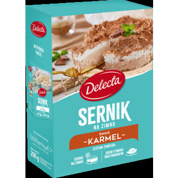 Delecta Sernik na zimno smak karmelowy 200g