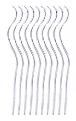 Świeczki spiralne PARTY GO, 14cm, 10 szt., srebrne