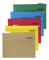 Teczka zawieszkowa DONAU, A4, 230gsm, żółta - 2