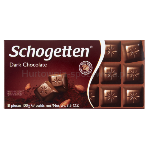 Schogetten Czekolada Dark 100G