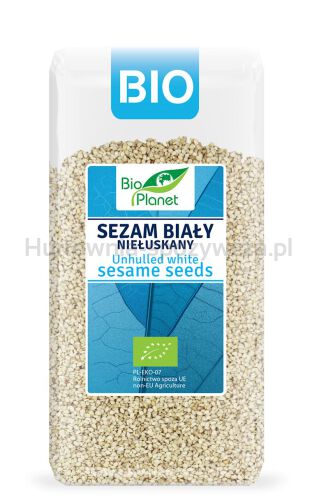 Sezam Biały Niełuskany Bio 250 G - Bio Planet [BIO]