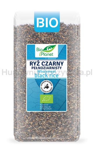 Ryż Czarny Pełnoziarnisty (Uprawiany W Europie) Bio 500 G - Bio Planet [BIO]