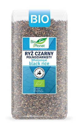 Bio Planet Ryż Czarny Pełnoziarnisty (Uprawiany W Europie) Bio 500 G [BIO]