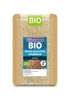 Naturavena Bio Kasza Gryczana Niepalona Bezglutenowa Bio 1 Kg [BIO]