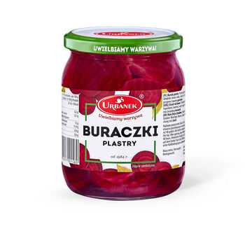 Urbanek Buraczki Plastry 530G