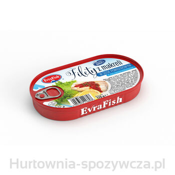 Evrafish-Filet Z Makreli W Sosie Pomidorowym Z Zielonym Pieprzem 170G