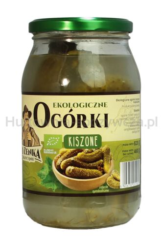 Ogórki Kiszone Bio 820 G - Od Zenka Tradycyjnie [BIO]