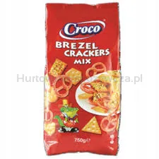 Croco precle & krakersy MIX 750 g