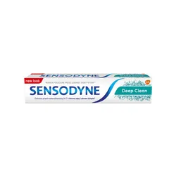 Sensodyne Deep Clean Pasta Do Nadwrażliwych Zębów Z Fluorem Wzmacniająca I Utwardzająca Szkliwo, 75 Ml