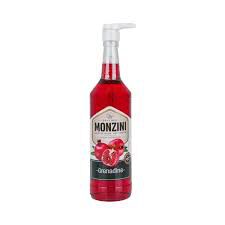 Monzini Syrop Grenadine 1L Z Pompką